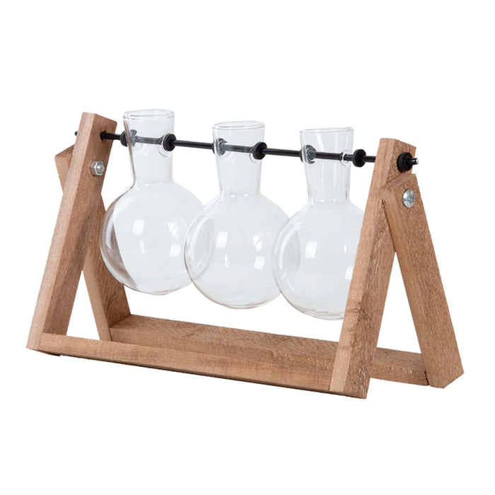 3 Hydrokulturvaser, Træfod
