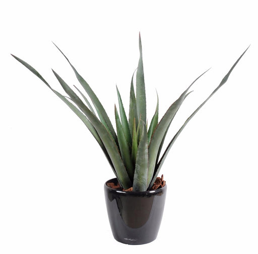 Kunstig Aloe Ferox I Pot Til Udendørs 65 Cm