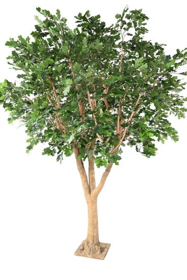 Kunstigt Egetræ 360 Cm Interiør Dekoration