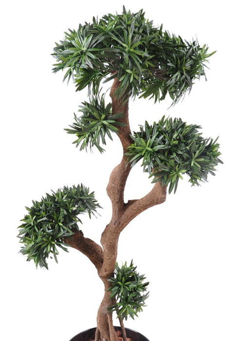 Kunstigt Podocarpus Træ 140 Cm Indendørs Indretning