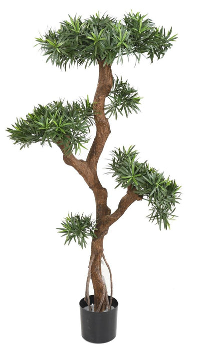 Kunstigt Podocarpus Skytræ H135Cm Til Udendørs