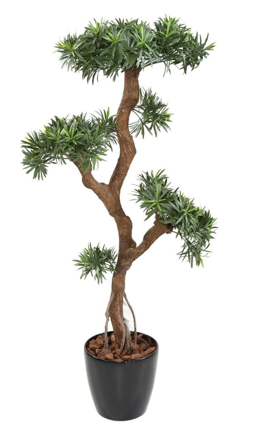 Kunstigt Podocarpus Skytræ H135Cm Til Udendørs