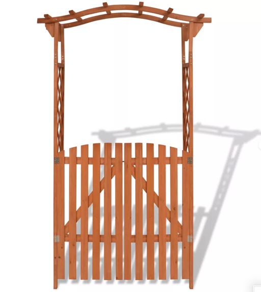 Havebue Træbue Med Dør