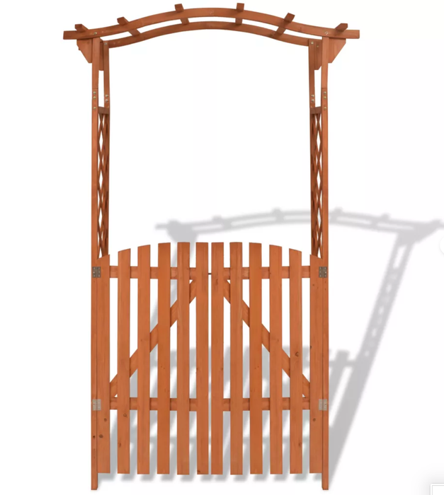 Havebue Træbue Med Dør