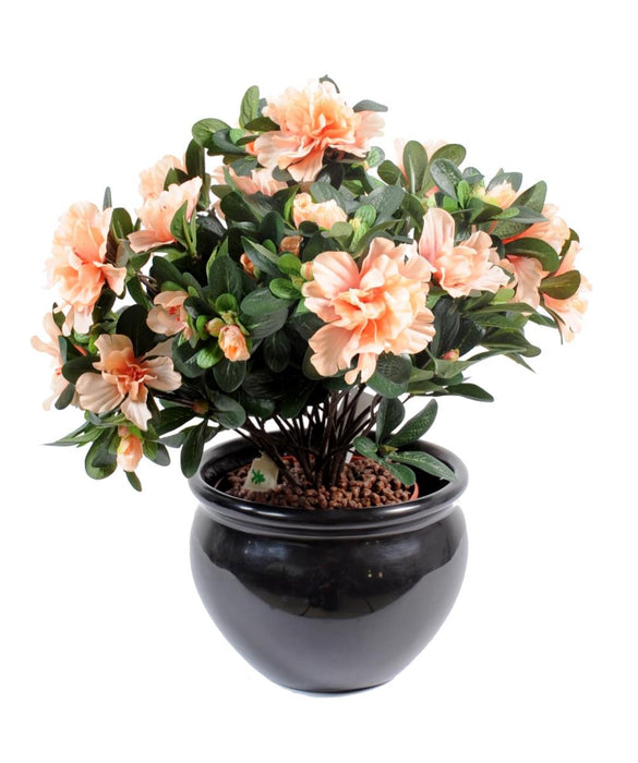 Kunstig Lakseazalea På Pæl 35 Cm Til Indendørs