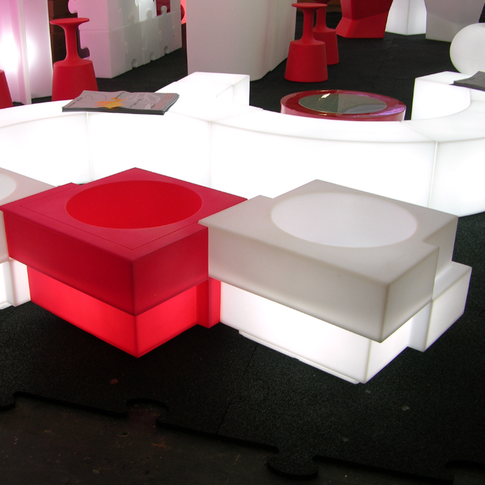 Cubic Yo Led Oplyst Blomsterkasse