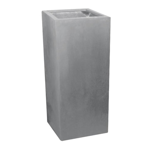 High Cube Blomsterkasse 100Cm Fiberstone Grå
