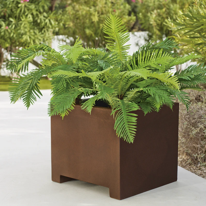 Narciso Bronze Blomsteræske 60 Cm