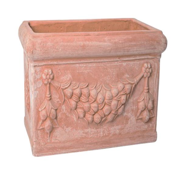 Terning Terracotta Bakke Til Planter 50X43 Cm