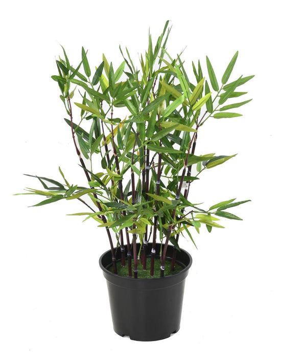 Kunstig Bambus I Pot 60 Cm Sort Cannage