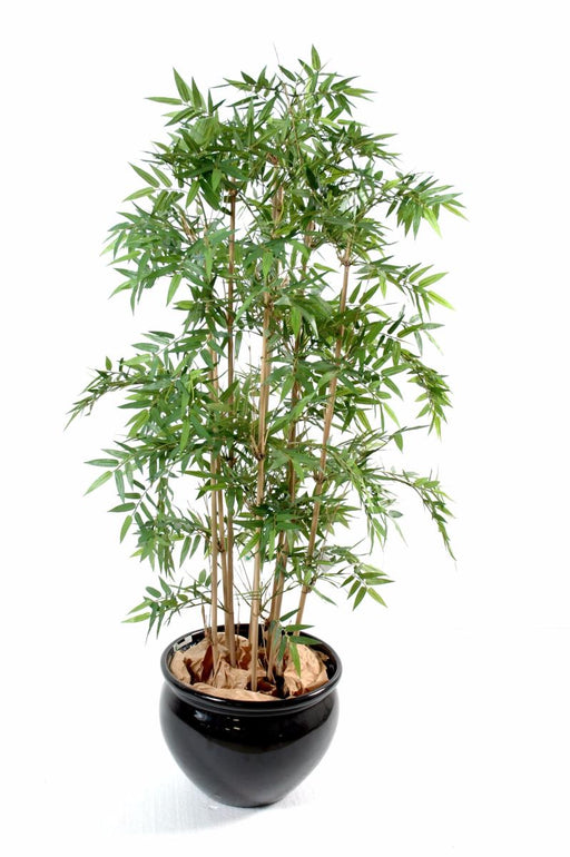 Indendørs Kunstig Bambus 200 Cm Grøn Plante