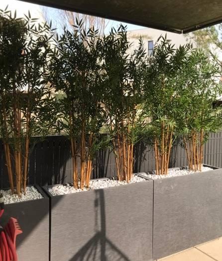 Uv-Resistent Kunstig Bambus Til Udendørs Dekoration