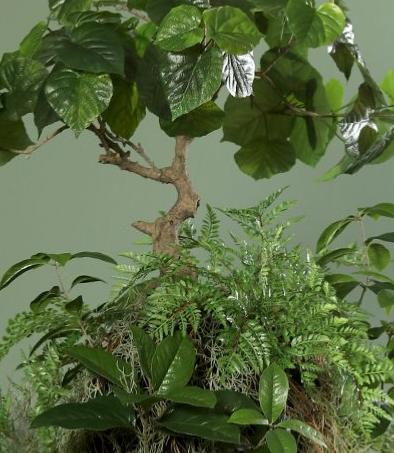 Hængende Kunstig Bonsai 100 Cm Til Indretning