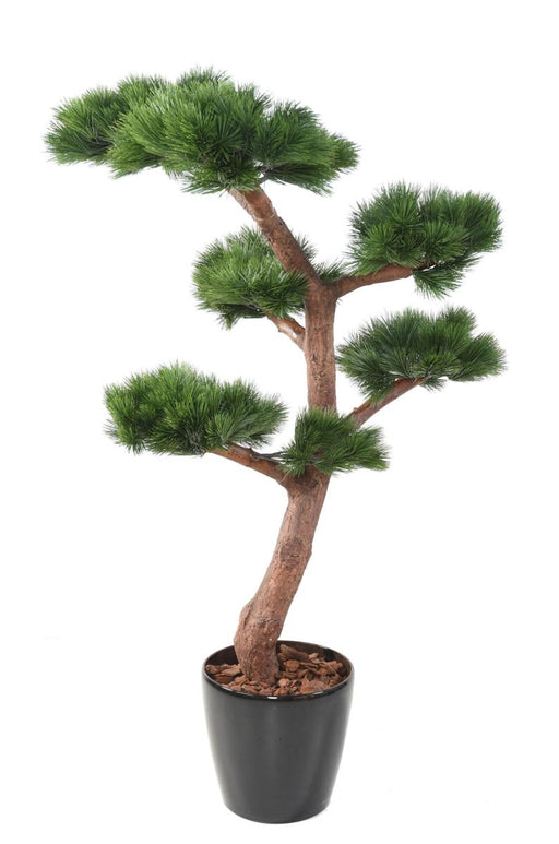 Uv-Resistent Kunstig Fyrretræ Bonsai 150 Cm Dekorativ Plante