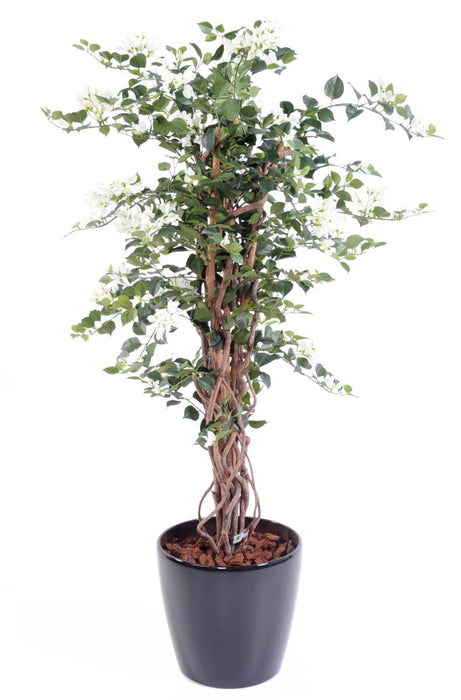Hvid Kunstig Bougainvillea H150Cm Indendørs Plante