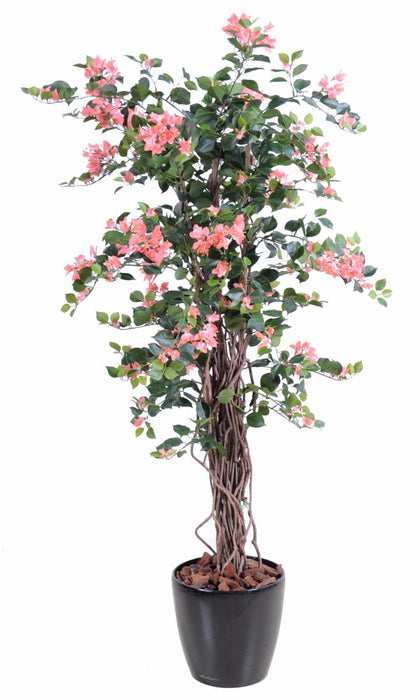 Kunstig Bougainvillea Pink 150 Cm Til Indendørs