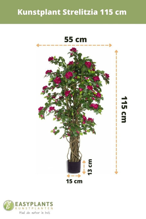 Bougainvillea Liana Fuschia - Kunstigt Træ