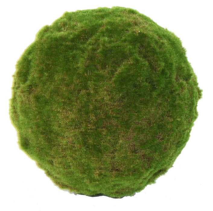 Grøn Kunstig Mos Kugle H33 Cm Dekoration
