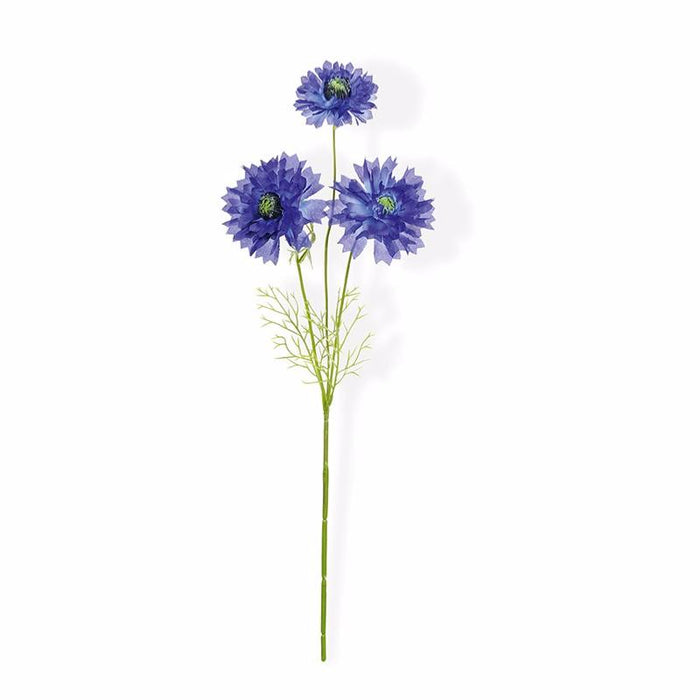 Kunstig Kornblomstbuket 58 Cm Tergal Blomster