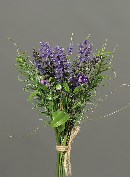 Kunstig Lavendel Buket 23 Cm I Bundt