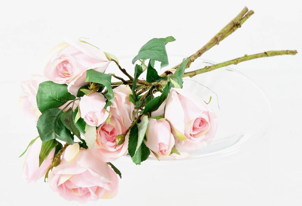 Kunstig Rosenbuket 6 Blomster 45 Cm Interiørdekoration