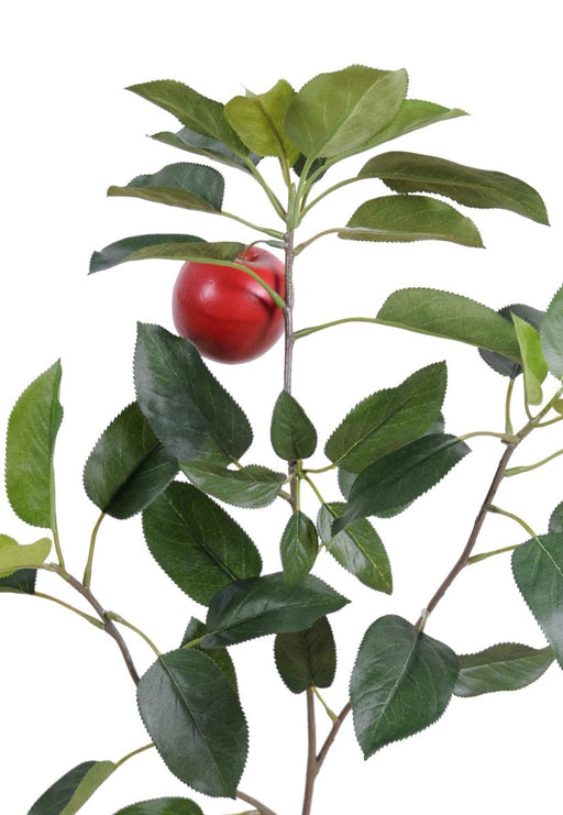 Kunstig Æbletrægren Med Rødt Æble 75Cm