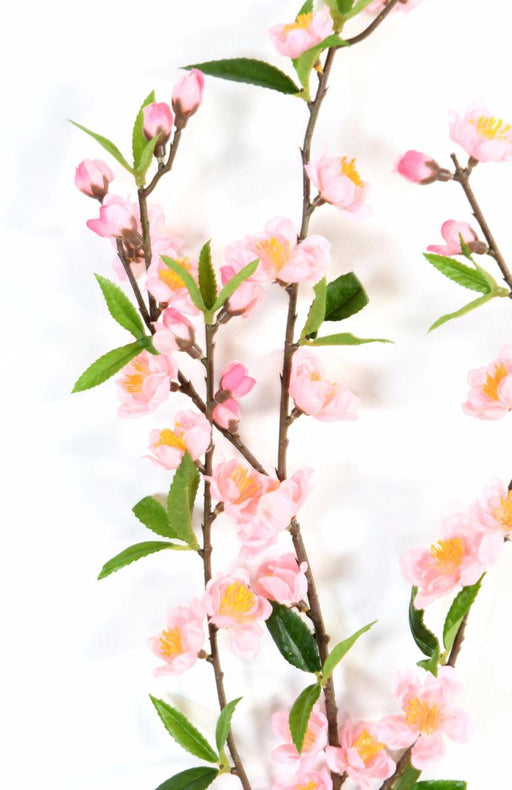 Pink Kunstig Kirsebærgren 70 Cm 42 Blomster