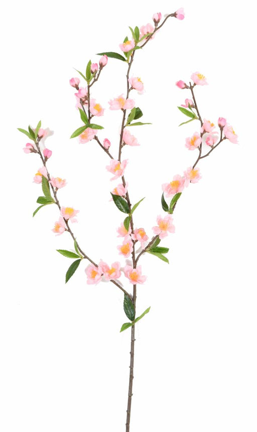 Pink Kunstig Kirsebærgren 70 Cm 42 Blomster