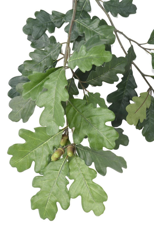 Kunstig Egegren 38 Blade 60Cm Grøn