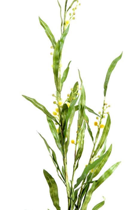 Kunstig Mimosa Gren Gul 90Cm
