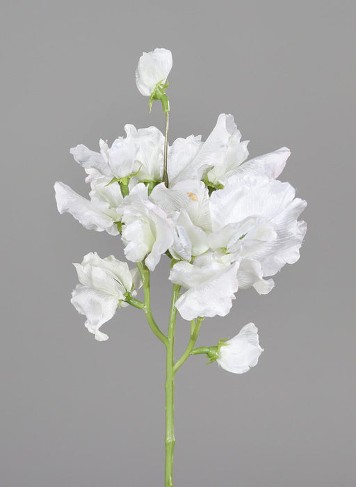 Kunstig Sweet Pea Branch Creme 46Cm