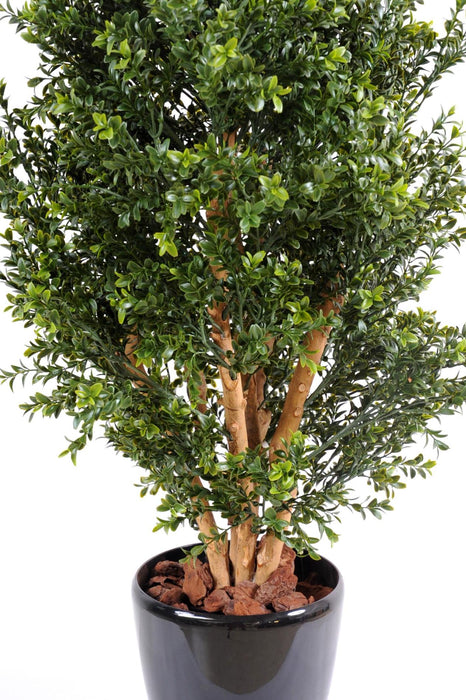 UV Kunstig Buksbom Til Udendørs Have 80 Cm