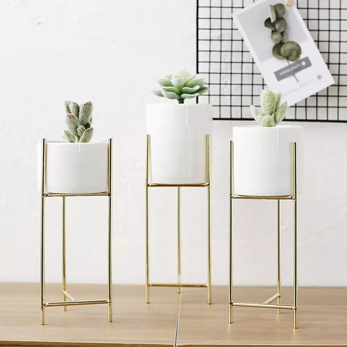 Skandinavisk Plantepotte Elle (X3)