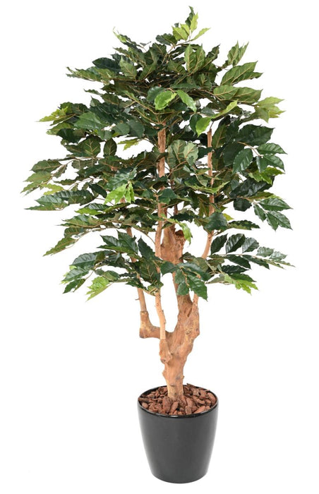 Kunstigt Kaffetræ 180 Cm Grøn Indendørs Plante