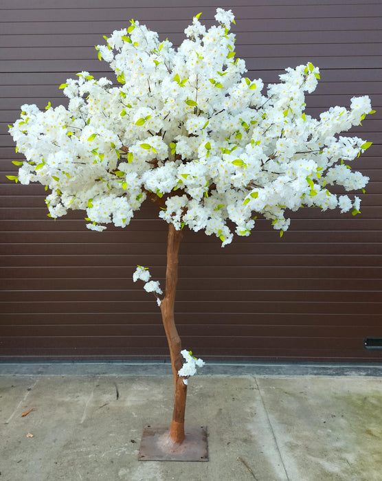 Kunstig Kirsebærblomst Hvid 250 Cm Indvendig Dekoration