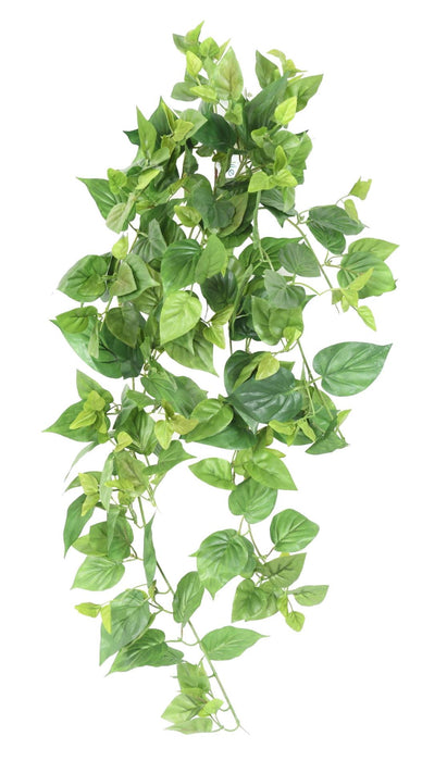 Kunstig Pothos Fald På Bål H.75Cm