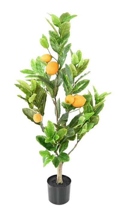 Kunstigt Citrontræ I Potte 90 Cm Indendørs Plante