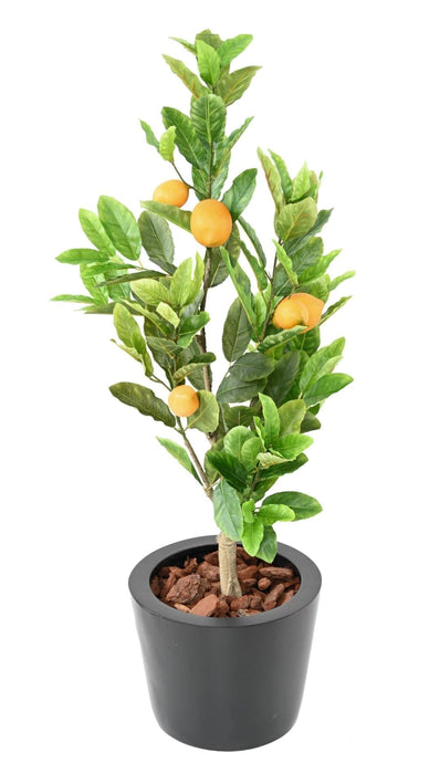 Kunstigt Citrontræ I Potte 90 Cm Indendørs Plante