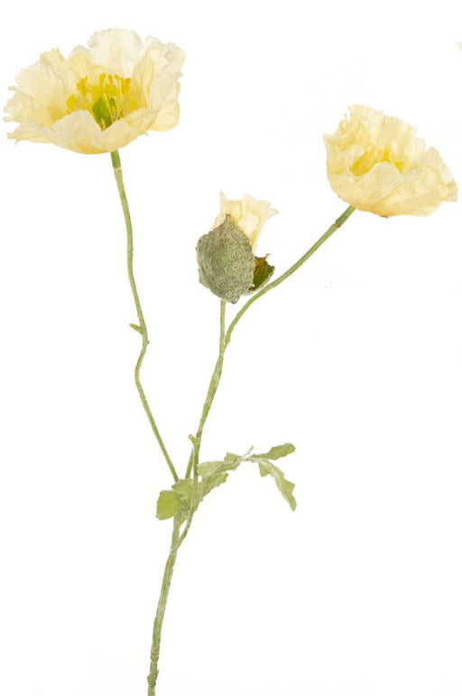 Creme Kunstig Valmue