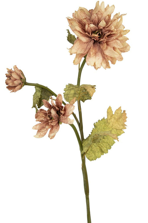 Dahlia Kunstig Tørret Pink