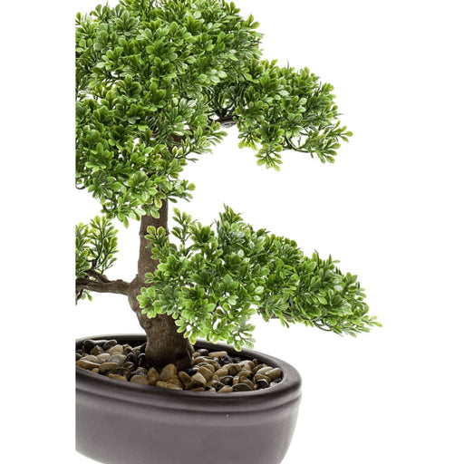 Emerald Mini Kunstig Ficus Bonsai Grøn 32 Cm