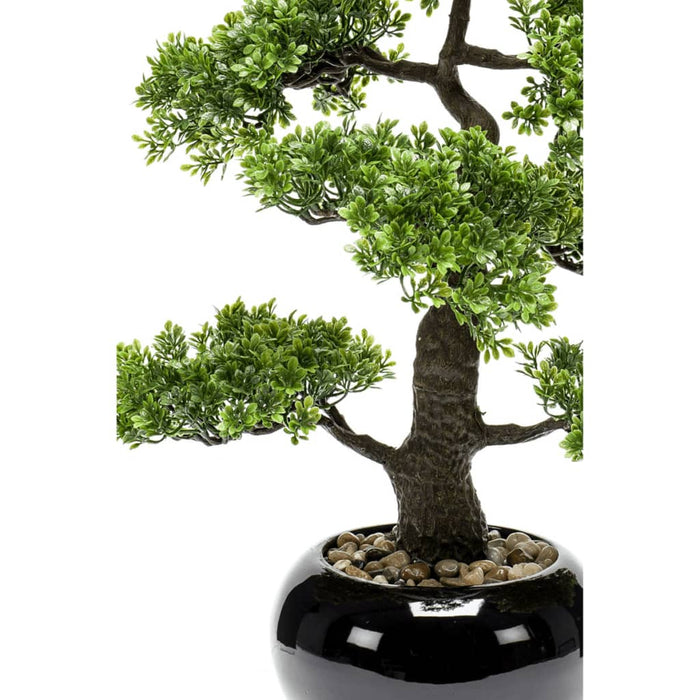 Emerald Mini Kunstig Ficus Bonsai Grøn 47 Cm