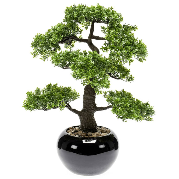 Emerald Mini Kunstig Ficus Bonsai Grøn 47 Cm