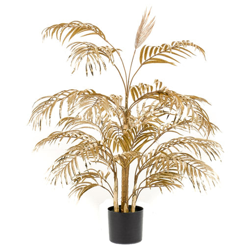 Emerald Artificial Areca Palm 105 Cm Guld
