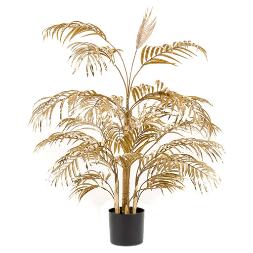 Emerald Artificial Areca Palm 105 Cm Guld