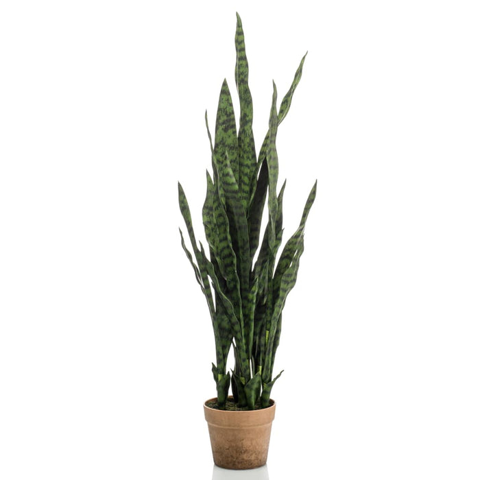Emerald Kunstig Sanseveria Plante I Potte 84 Cm