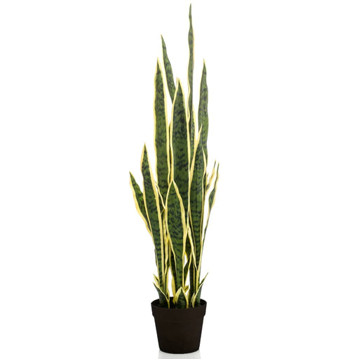 Emerald Kunstig Sanseveria Plante I Plastpotte 97 Cm