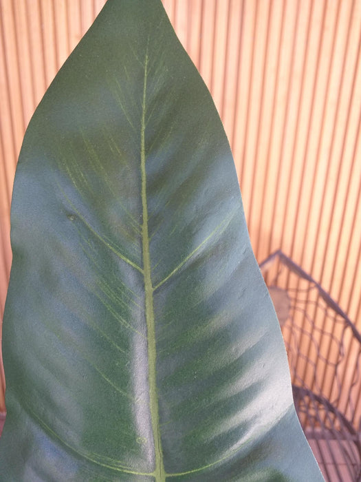Kunstigt Philodendron Blad H.108Cm Dekorativ Grøn