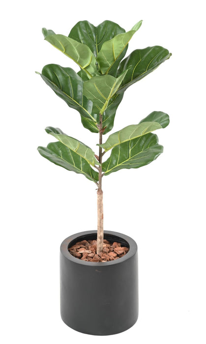 Kunstig Ficus Lyrata 75 Cm Indendørs Plante