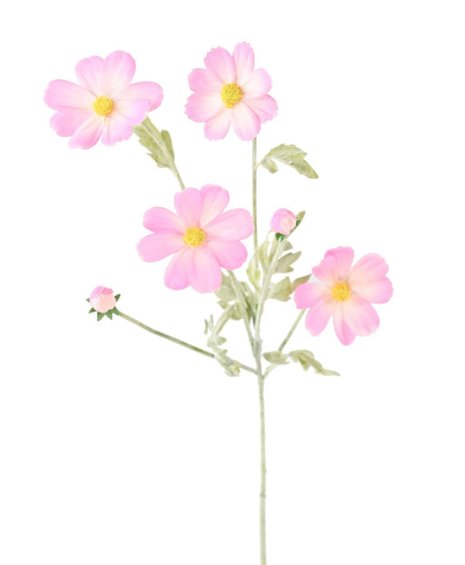 Kunstig Blomst Cosmos Pink H.62Cm Landbuket